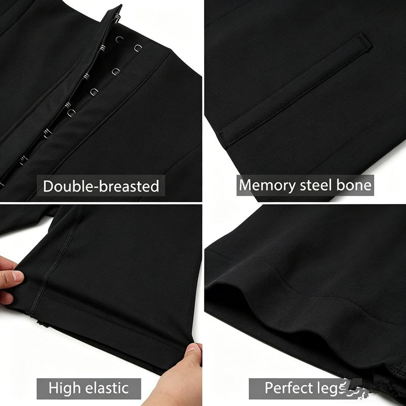 High Waist Tummy Control Shapewear For Women Seamless Firm Compression Body Shaper Shorts Plus Size Adjustable Hooks Butt Lifting Underwear – view 8