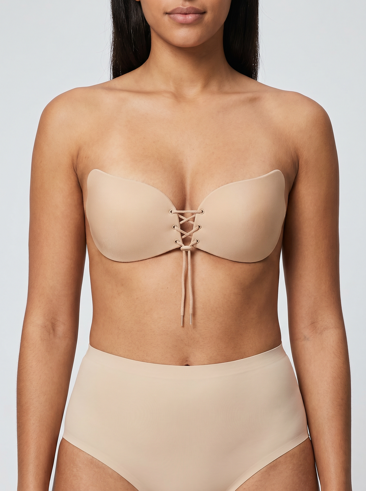 Adhesive Strapless Bra - Beige v2