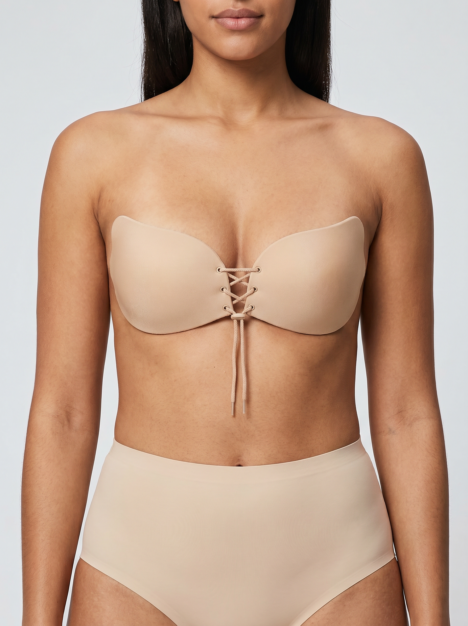 Adhesive Strapless Bra - Beige v2