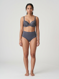 Lace Push-Up Bra - Iron Gray