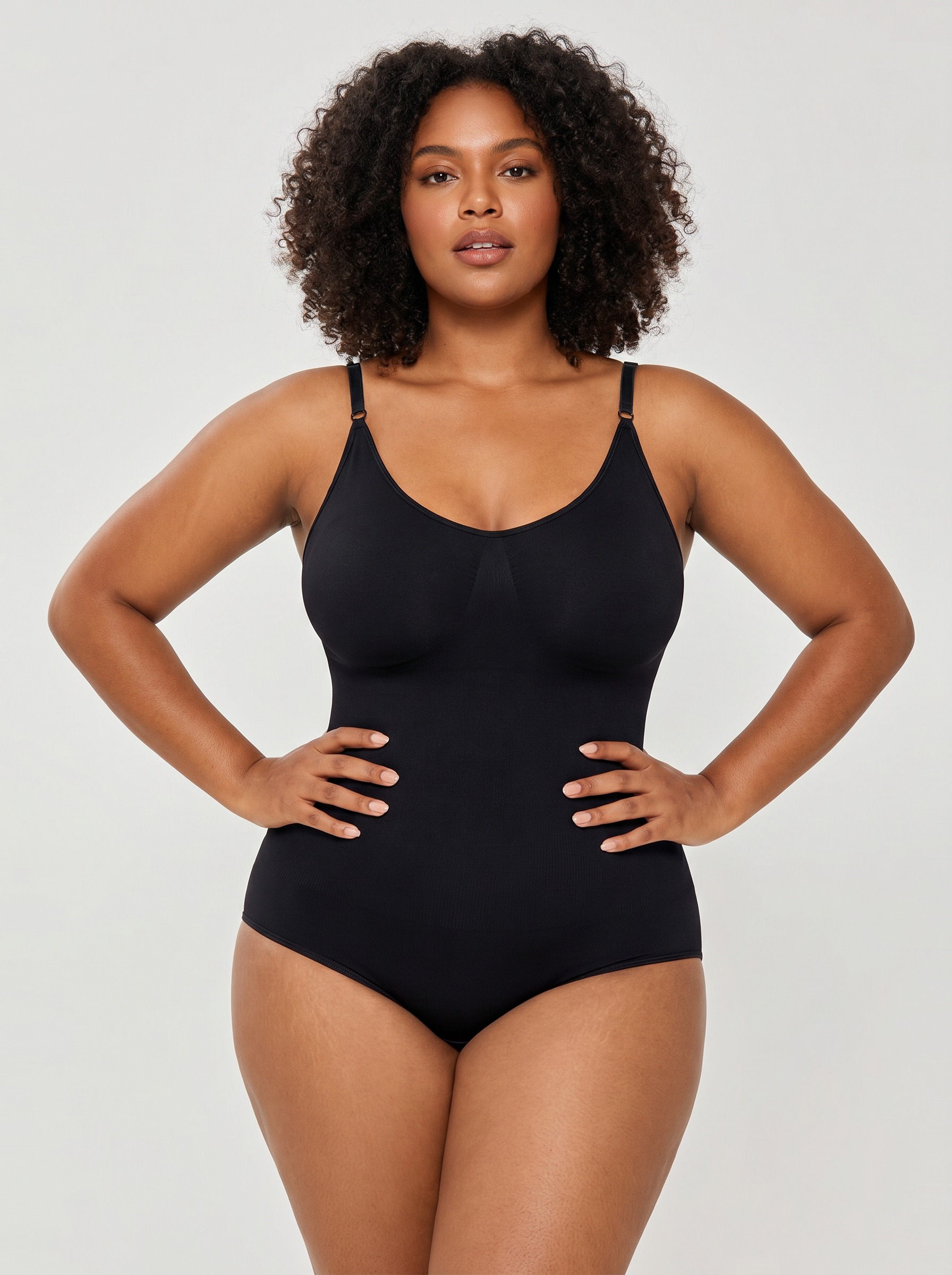 Full Bust Shapewear Bodysuit - Black