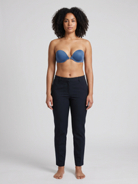 Adhesive Strapless Bra - Blue