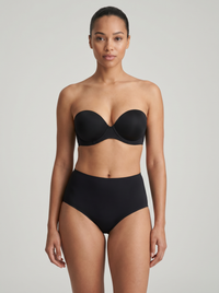 Adhesive Strapless Bra - Black