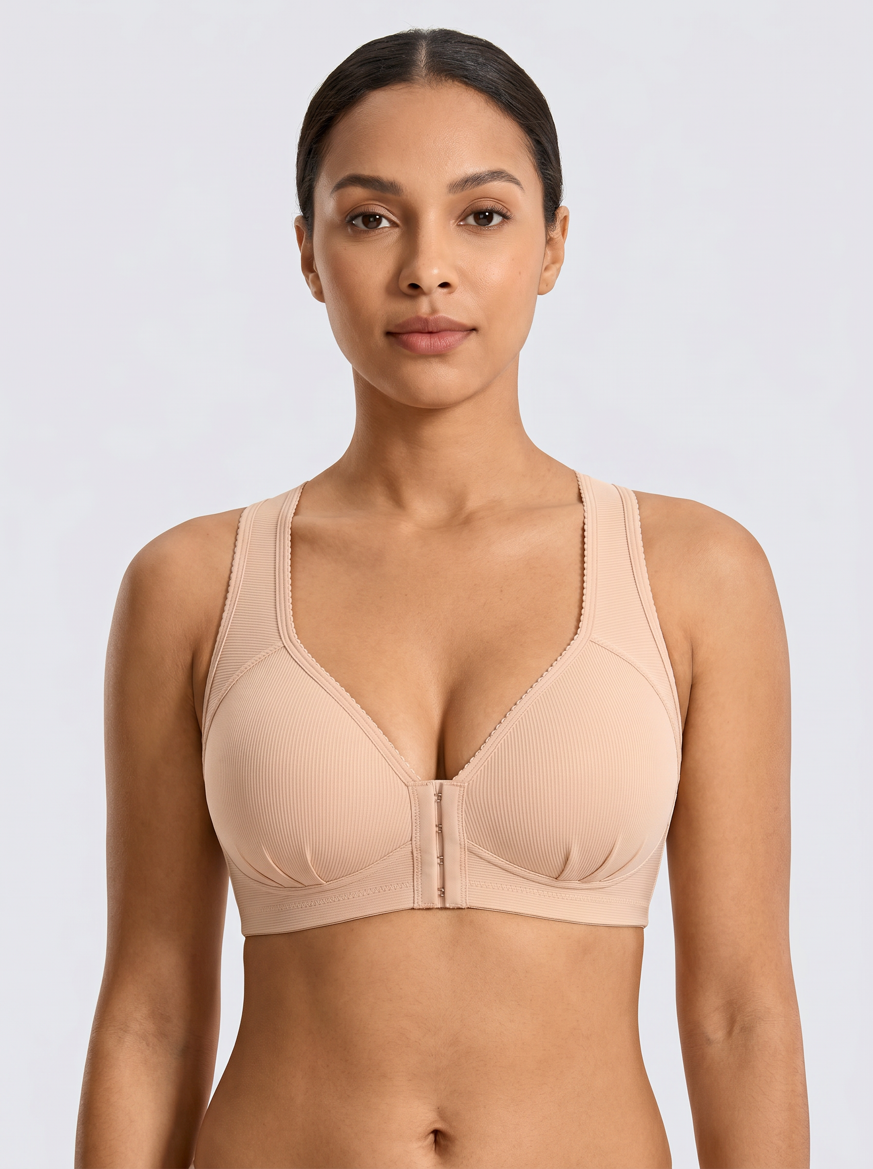 Backless Push-Up Bra - Flesh Color