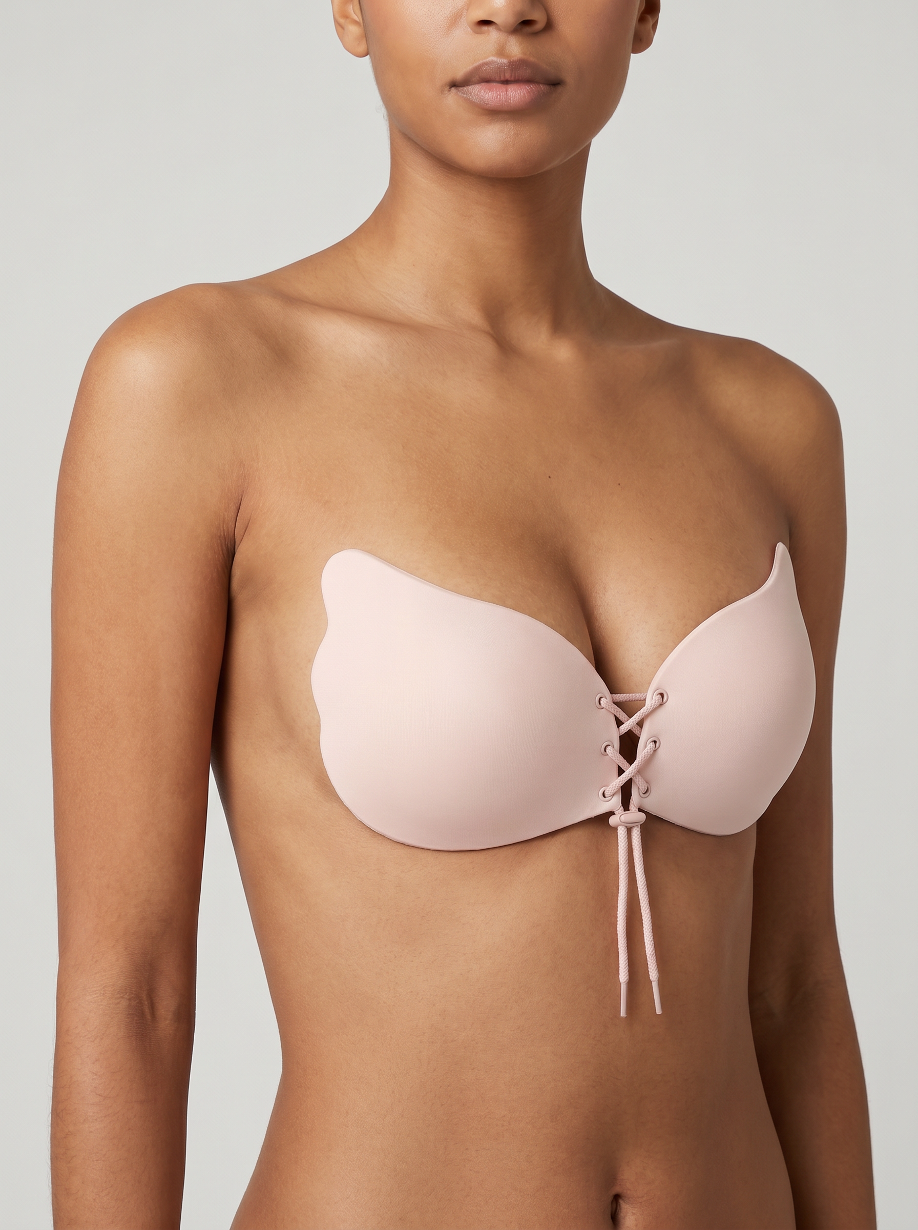 Adhesive Strapless Bra - Pink v2