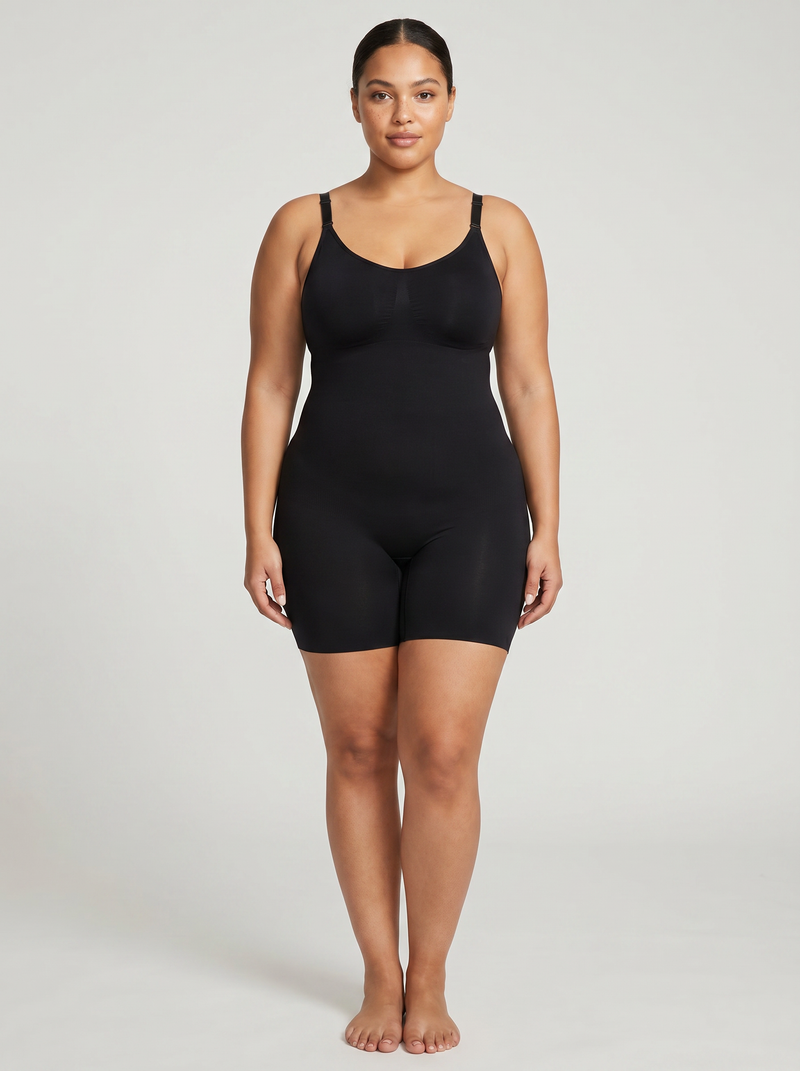 Plus-Size Camisole Shaper Bodysuit - hero
