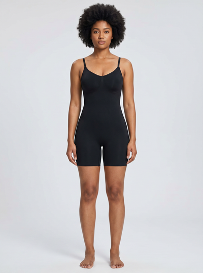 Bluehorixon Cami Shaper Bodysuit – Tummy Control & Booty Lift