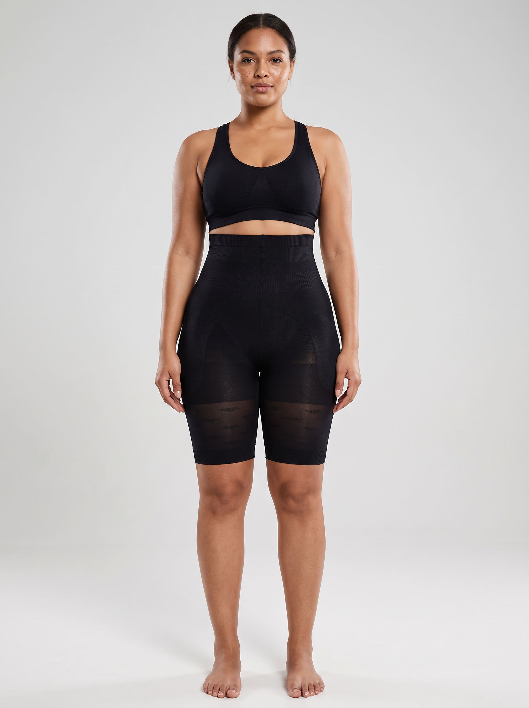 Seamless High-Waist Thigh Shaper Shorts - hero