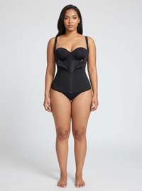 Zippered Waist Trainer Corset