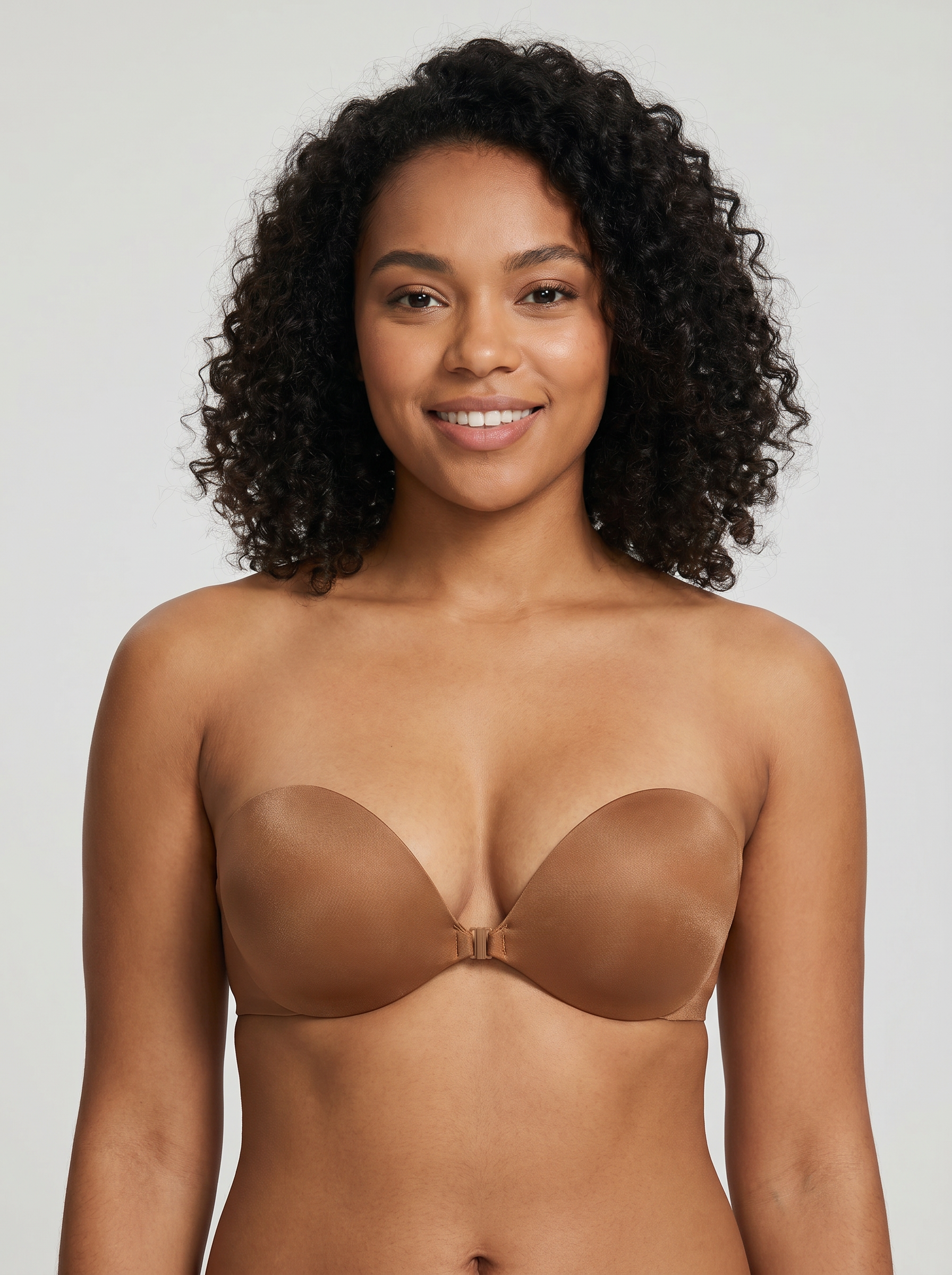 Strapless Silicone Bra - Bronze
