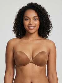 Strapless Silicone Bra - Bronze