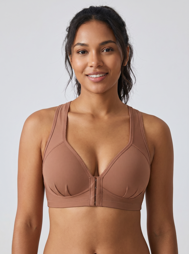Backless Push-Up Bra - Cameo Brown