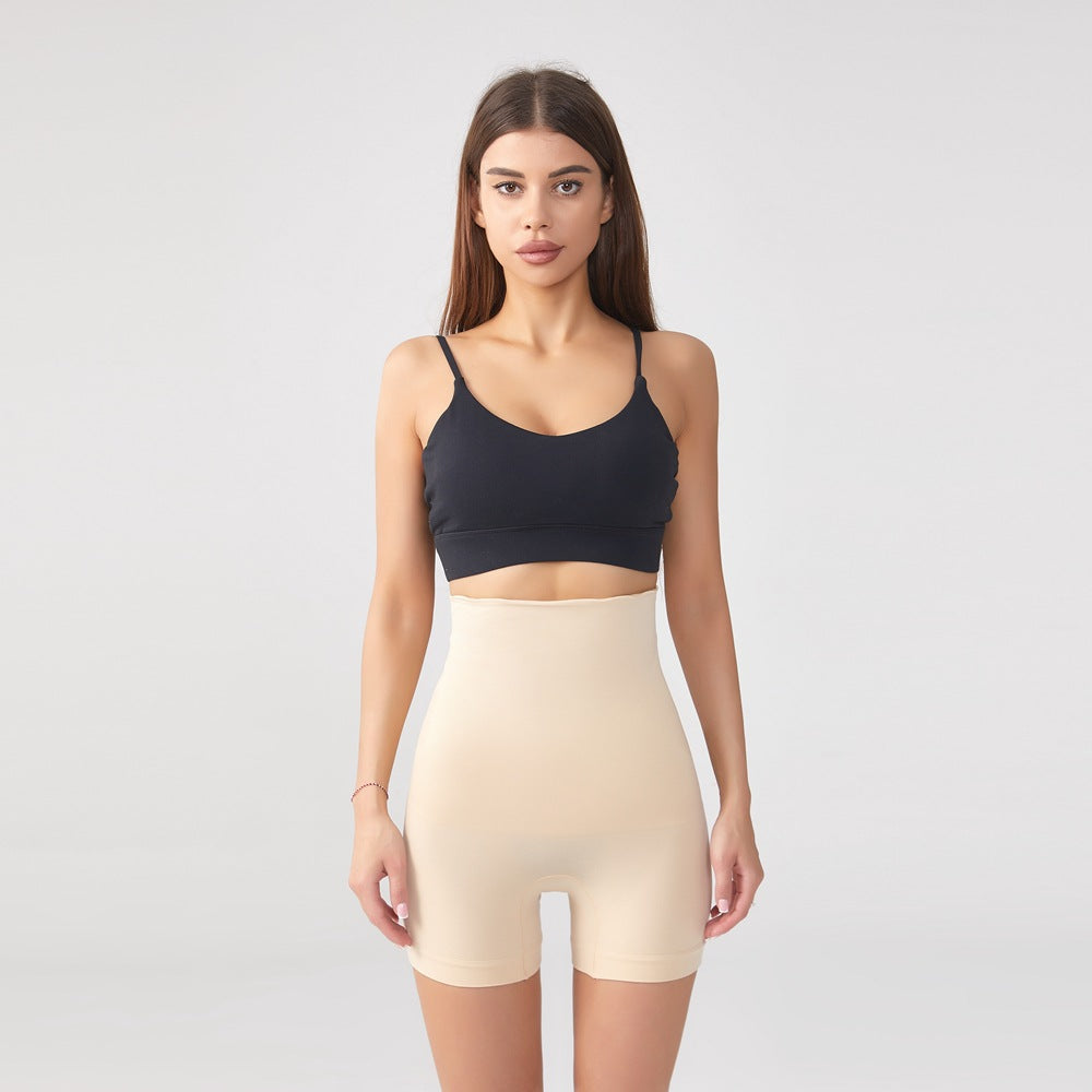 Black seamless shaping shorts
